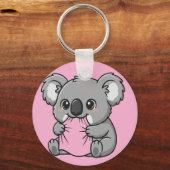 Koala kussensloop ontwerp sleutelhanger (Voorkant)