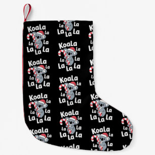 Koala La Kerstmis Kerstman Hoed Snoepstok Kerstmis Kleine Kerstsok