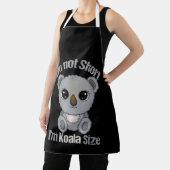 Koala Liefhebber Vrouwen Grappig Kleine Mensen Koa Schort (Insitu)