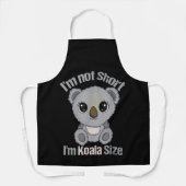 Koala Liefhebber Vrouwen Grappig Kleine Mensen Koa Schort (Voorkant)
