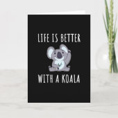 Koala - Life Is Better With A Koala Kaart (Voorkant)
