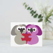 Koala Love Briefkaart (Staand voorkant)