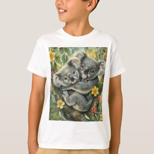 Koala Love Kinder T-shirt (Voorkant)