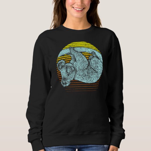 Koala Love Koalas Australia Retro Koala be Trui (Voorkant)