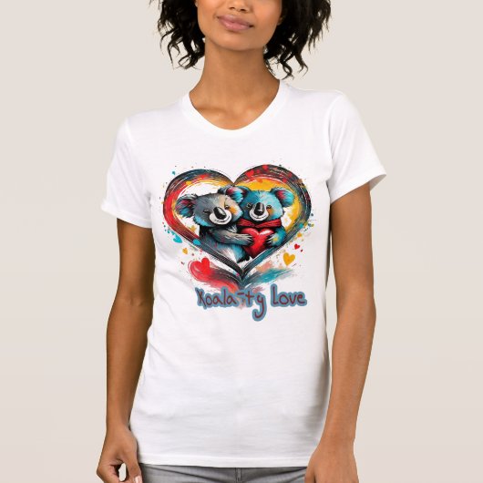 KOALA LOVE PLAYERA  T-SHIRT (Voorkant)