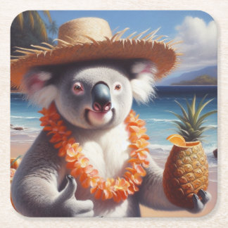 Koala Luau Kartonnen Onderzetters