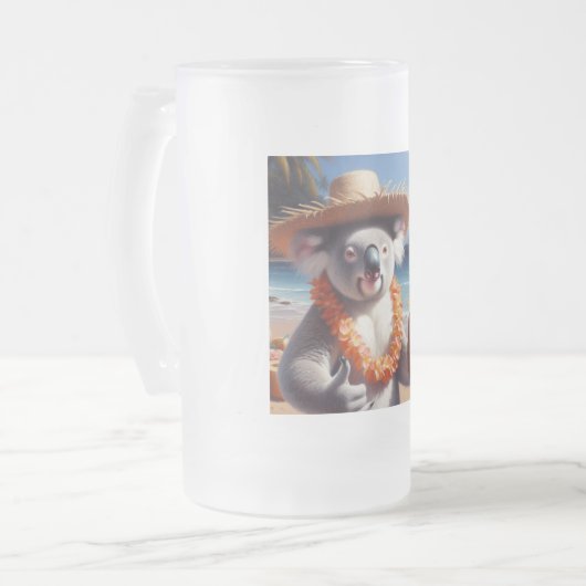 Koala Luau Matglas Bierpul (Voorkant links)