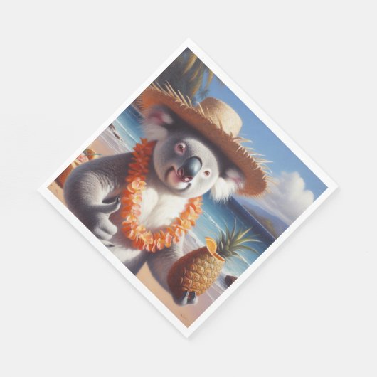 Koala Luau Servet (Hoek)