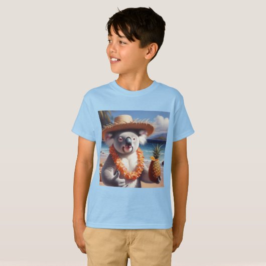 Koala Luau T-shirt (Voorkant volledig)