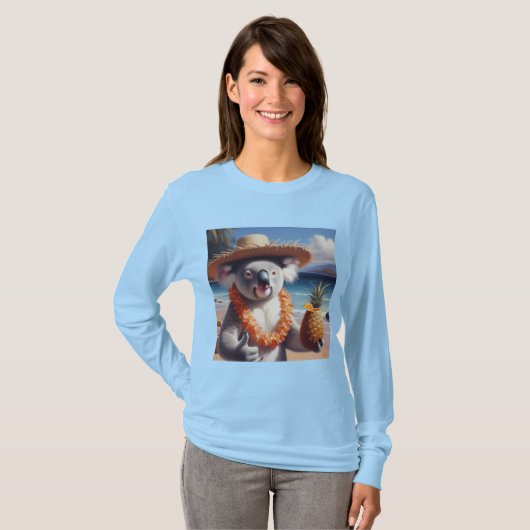 Koala Luau T-shirt (Voorkant volledig)