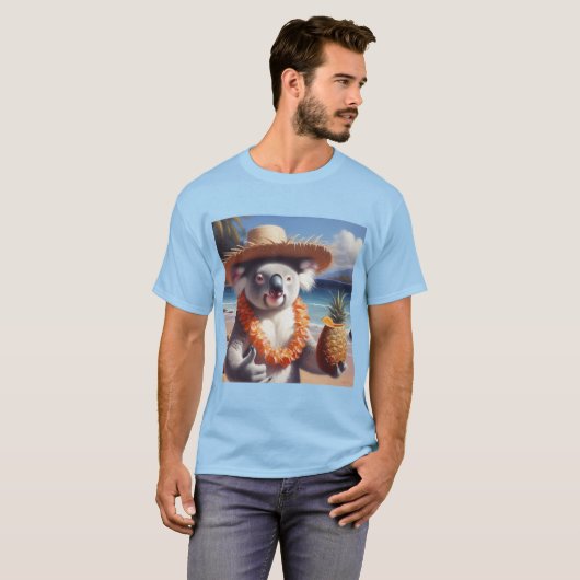 Koala Luau T-shirt (Voorkant volledig)