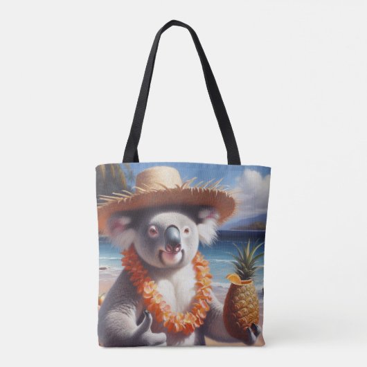 Koala Luau Tote Bag (Achterkant)