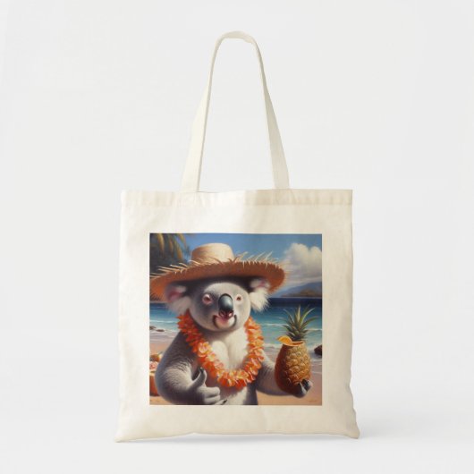 Koala Luau Tote Bag (Voorkant)