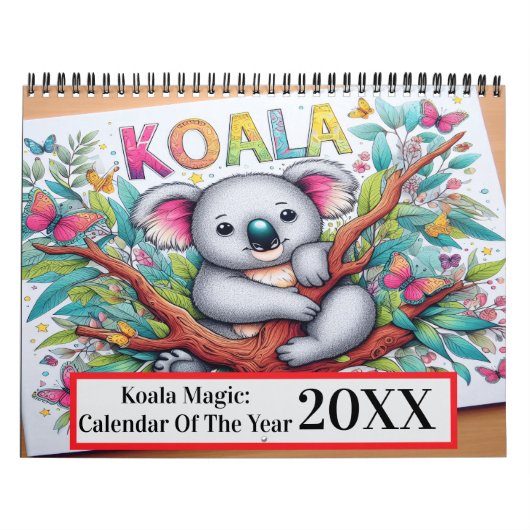 Koala Magic: Kalender van het Jaar 2025/2026 (Hoes)