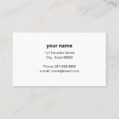 Koala Magic Modern Cute Animal Visitekaartje (Achterkant)