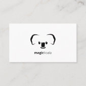 Koala Magic Modern Cute Animal Visitekaartje (Voorkant)