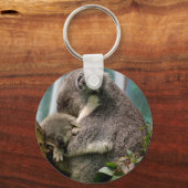 Koala Mam en New Baby Sleutelhanger (Voorkant)