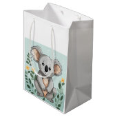 Koala Medium Cadeauzakje (Achterkant Gekanteld)