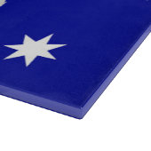 Koala met Australische vlag op achtergrond Snijplank (Hoek)