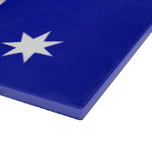 Koala met Australische vlag op de achtergrond Snijplank (Hoek)