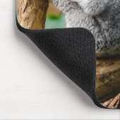 Koala met Baby in een boom in Australië Muismat (Hoek)