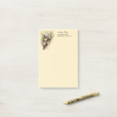 Koala met baby waterverf schilderij post-it® notes (Op bureau)