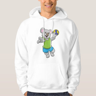 Koala met Handball Sports Hoodie