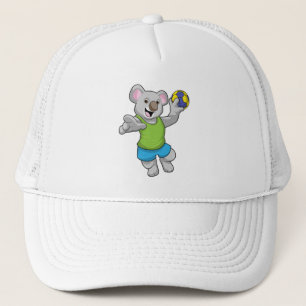 Koala met Handball Sports Trucker Pet
