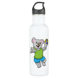 Koala met Handball Sports Waterfles