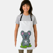 Koala met koffiebeker schort (Insitu)