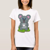 Koala met koffiebeker t-shirt (Voorkant)