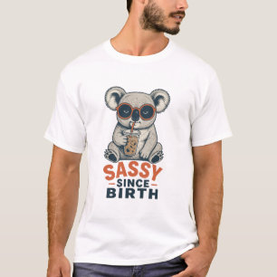 Koala met pit sinds de geboorte t-shirt