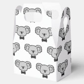 Koala met stropdas bedankdoosjes (Geopend)