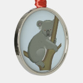 Koala Metalen Ornament (Rechts)