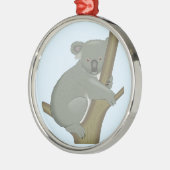 Koala Metalen Ornament (Links)
