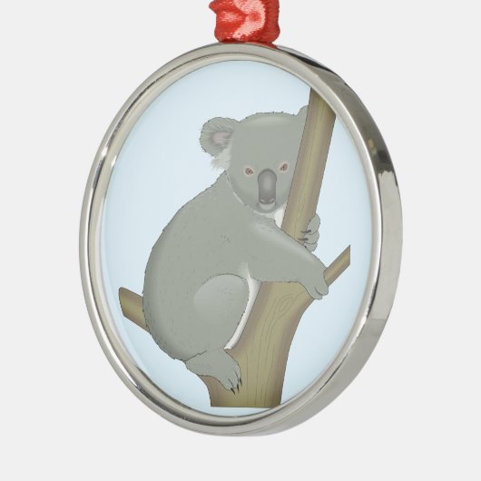 Koala Metalen Ornament (Links)