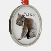 Koala Metalen Ornament (Rechts)