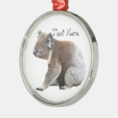 Koala Metalen Ornament (Links)
