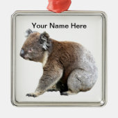 Koala Metalen Ornament (Voorkant)