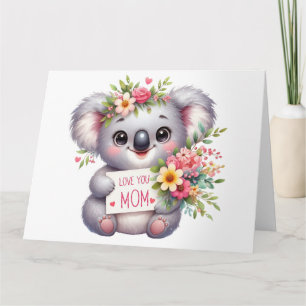  Koala Moederdag Kaart