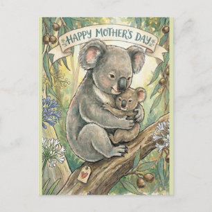 Koala Moederdag met Joey Briefkaart