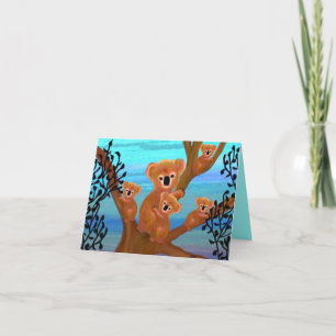 Koala moederliefdeskaart kaart