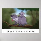 Koala "Moederschap"-Poster Poster (Voorkant)
