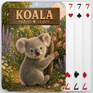 Koala Mooie Baby Verhaalboek Nursery Dier Pokerkaarten