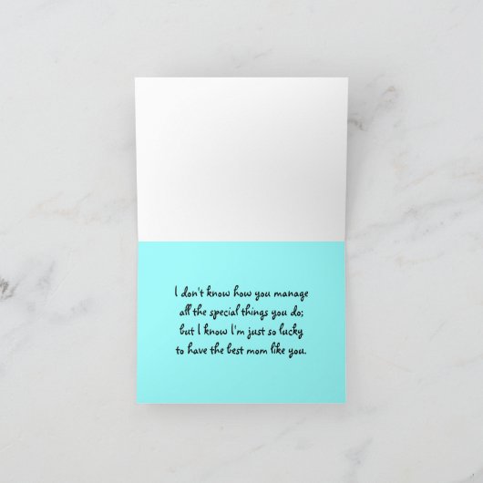 Koala Mother's Love Kaart (Binnen)