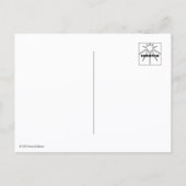 Koala Music DJ Postcard Feestdagenkaart (Achterkant)