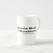 Koala Music Drinkbeker Porselein Kop (Voorkant rechts)