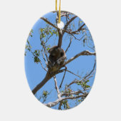 Koala Nap Keramisch Ornament (Achterkant)