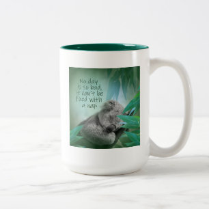 Koala Nap Tweekleurige Koffiemok