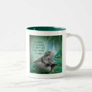 Koala Nap Tweekleurige Koffiemok